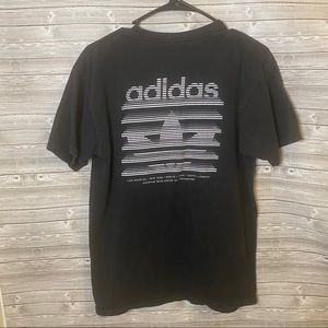 🐝 Adidas Black Short Sleeve Logo Top